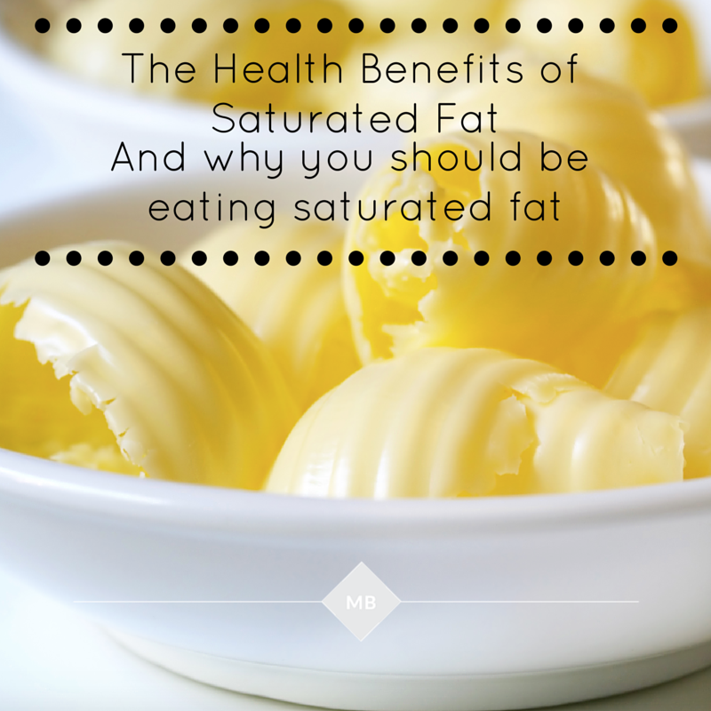 Saturated Fat Benefits 103
