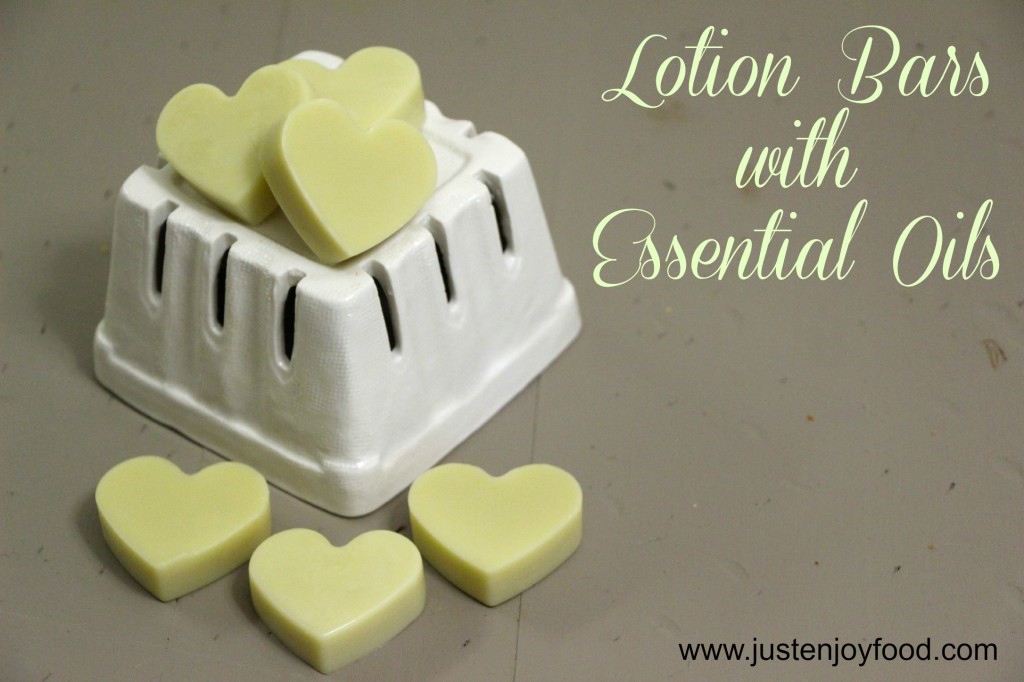 Lotion Bars with Essential Oils
