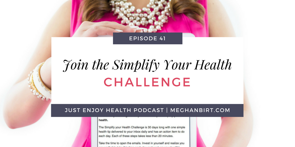 simplify your health challenge